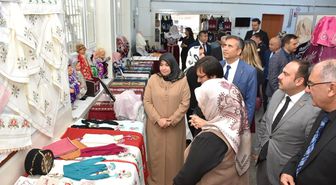 İnönü'de El Emeği Göz Nuru Ürünler Görücüye Çıktı