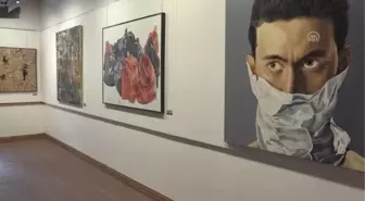 Ressam Şefik Bursalı Resim Yarışması'Nın Sergisi Açıldı