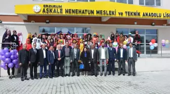 Aşkale Nenehatun Mesleki ve Teknik Anadolu Lisesi 'Yıl Sonu Sergisi' Açıldı