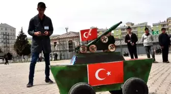 Lise Öğrencisi, İnsansız Tank Yaptı