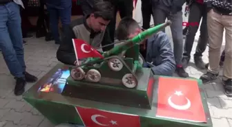 Van Lise Öğrencisi, İnsansız Mini Tank Yaptı