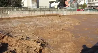 Erzurum Oltu Çayı'nın Debisi 5 Kat Arttı