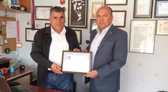 İha Bozyazı Muhabirine Teşekkür Belgesi