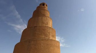 Irak'ın Bin Yıllık Tarihi Melviye Minaresi Çökmek Üzere (2)