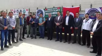 Afrin'deki Türkmenlere Hem Yardım Götürdüler, Hem de Ramazan'da İftar Hazırlayacaklar