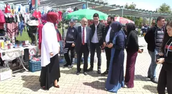 Beyşehir'de El Emeği Kadınlar Pazarı Kuruldu