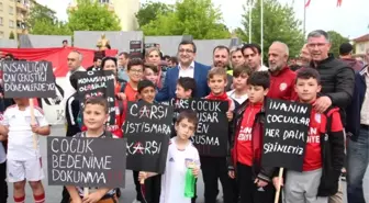 Çan'da Çocuk İstismarına Karşı Yürüyüş