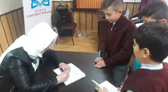 Derebucak'ta Yazar Öğrenci Buluşması