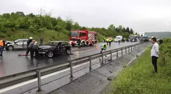 Trafik Kazası Anadolu Otoyolu'nda Ulaşımı Aksattı