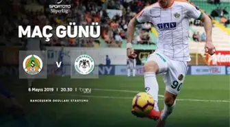 Aytemiz Alanyaspor-Atiker Konyaspor Maçında Josef Sural Hazırlığı