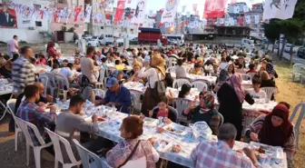 Mezitlililer İlk İftarını Başkan Tarhan'la Birlikte Açtı