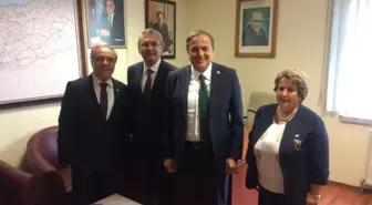 CHP ve DSP Heyetleri Bir Araya Geldi