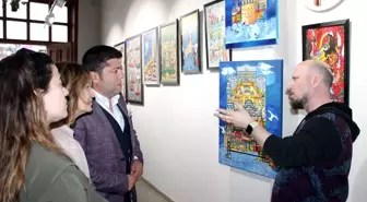 Gelenekten Moderne' Resim Sergisi