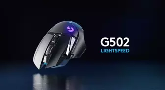 Logitech, G502 Oyuncu Faresinin Kablosuz Versiyonu Lightspeed'i Tanıttı