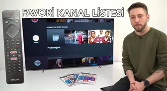 Philips Tv'de Favori Kanal Listesi Oluşturma
