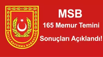 MSB 165 Sivil Memur Alımı Sonuçları Açıklandı! Mülakat Ne Zaman ve Taban Puan Kaç?