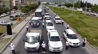 Söke'de Öğrenci ve Jandarmadan Trafik Klibi