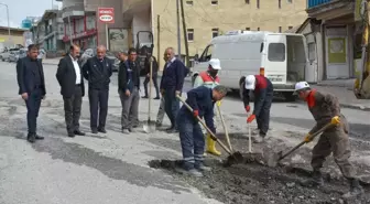 Belediye Asfalt Yama Çalışmalarına Başladı