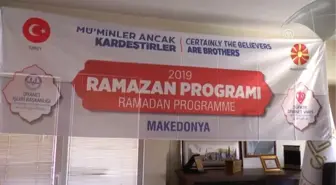 Türkiye'den Kuzey Makedonyalı İhtiyaç Sahiplerine Ramazan Yardımı