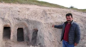 Kapadokya'da Yeraltı Şehri Bulundu