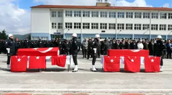 Kazada Şehit Olan Polis Memurları Memleketlerine Uğurlandı