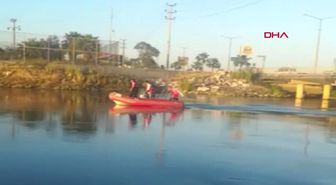 Mersin Berdan Nehri'nde Ceset Araması