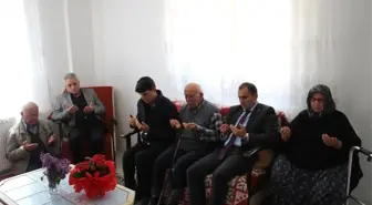 Dumlupınar Protokolü Şehit Ailesini Ziyaret Etti