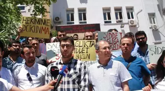 Mardin'de Doktora Şiddet Protesto Edildi