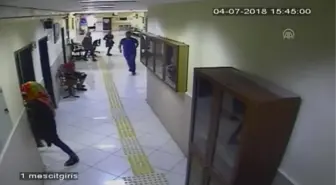 Doğubayazıt Adliyesinde Kavga Güvenlik Kamerasında