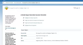 Bursagaz Dört Hizmetiyle E-devlet Kapısında