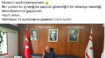 Denktaş'ın Sosyal Medya Paylaşımı KKTC'de Gündem Oldu