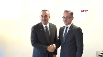 Dha Dış - Çavuşoğlu, Finlandiya'da Almanya Dışişleri Bakanı Heiko Maas ile Görüştü