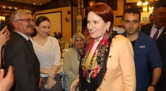 Akşener Safranbolu'da İftar Programına Katıldı