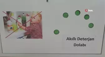 Geleceğin Mühendisleri Şimdiden Yetişiyor... Akıllı Deterjan Dolabı Yaptılar