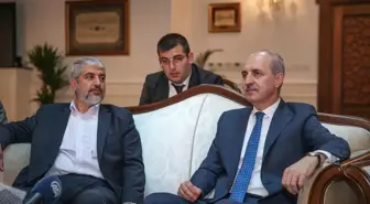 Kurtulmuş, Halid Meşal'i Kabul Etti