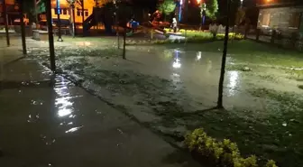 Manisa'da Dolu Tarım Arazilerine Zarar Verdi