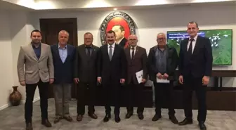 Zeytinciler Başkan Yılmaz'ı Ziyaret Etti