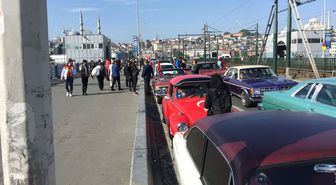 100'üncü Yılda 100 Klasik Otomobil Köprüyü Süsledi