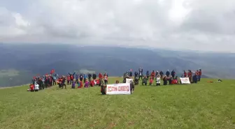 19 Mayıs'ı Başkentin Zirvesinde Kutladılar