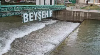 Beyşehir Gölü'nden Tarımsal Alanlara Su Akışı Başladı