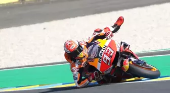 Fransa'da Gülen Marc Marquez Oldu