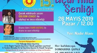 Uçurtma Şenliğinin 15'inci 26 Mayıs Pazar Günü Yapılacak