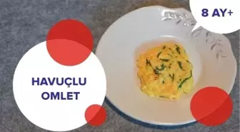 Bebekler İçin Kahvaltı - Havuçlu Omlet (8 Ay+) | İki Anne Bir Mutfak