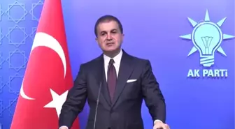 AK Parti Sözcüsü Çelik: '(Chp'nin İstanbul Adayı) Sempatik Mesajlarla Hukuki Sorunları Örtbas...