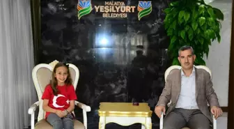 Başkan Çınar, Milli Takım Sporcusu Elif Naz Aktaş'ı Ağırladı