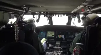 Ramazan Bayramı Öncesinde Helikopterle Trafik Denetimi Yapıldı