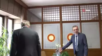 AB Türkiye Delegasyonu Başkanı Christian Berger Parlamento Muhabirleri Derneği'ni Ziyaret Etti