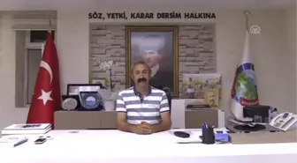 Belediye Başkanı Maçoğlu'ndan 'Dersim' açıklaması