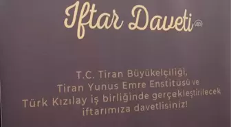 Türkiye'nin Tiran Büyükelçiliğinden İftar