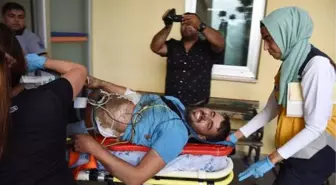Balık tutarken, elektrik akımına kapıldı